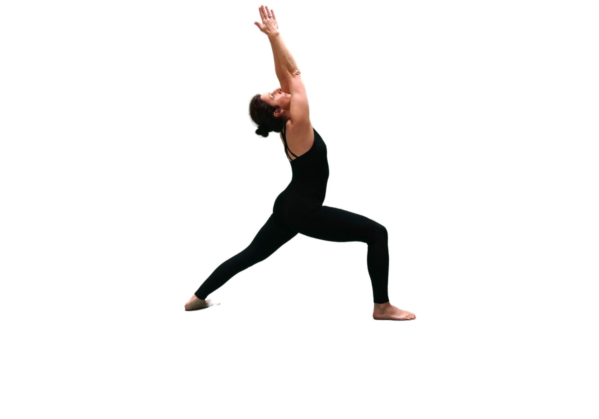 Posture de yoga : virabhadrasana - la posture du guerrier A